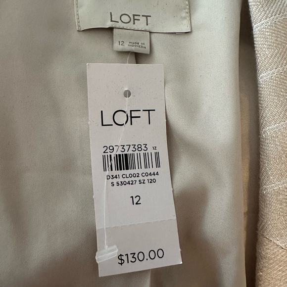 Loft Blazer/ jacket  size 12 - new with tags - Picture 2 of 8